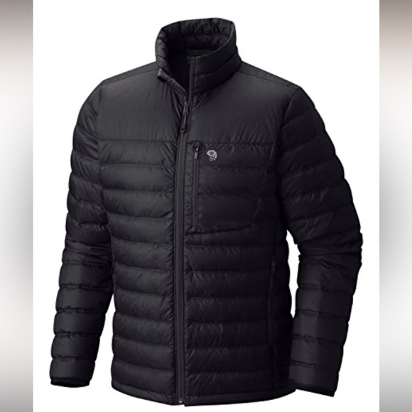 Mountain Hardwear Dynotherm 650 Down Jacket Black Quilted Gorpcore Outdoor-M - Picture 1 of 12